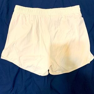 White athletic shorts